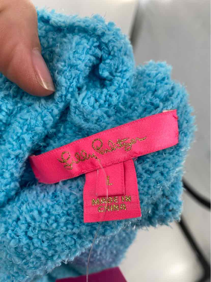 Size L Lilly Pulitzer Blue Sweater