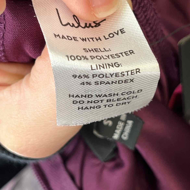 Size S Purple Dress