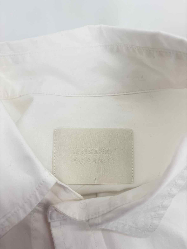 Size S CITIZENS OF HUMANITY White Shirt