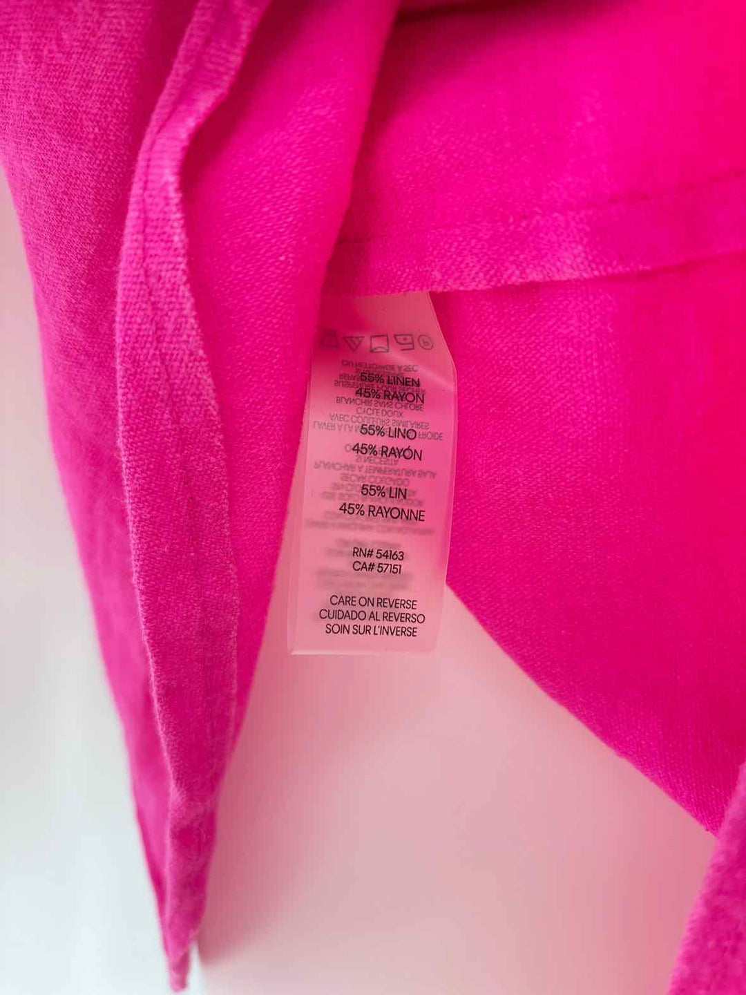 Size XL KARL LAGERFELD Pink Shirt