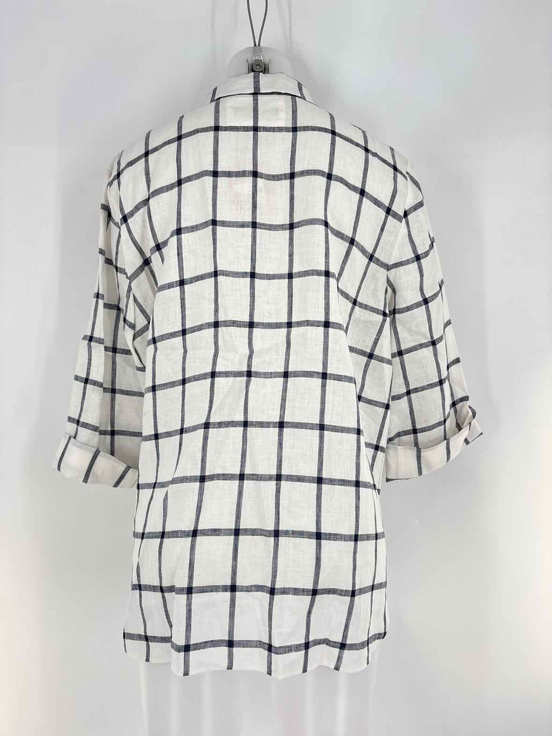 Size XL LAFAYETTE White Linen Shirt