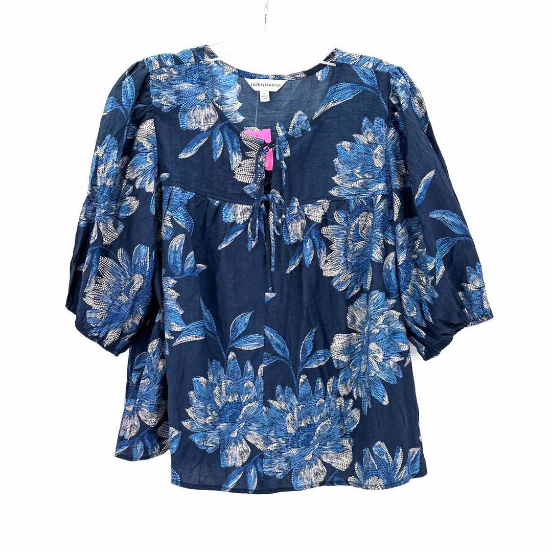 Size XL COUNTERPARTS Navy Shirt
