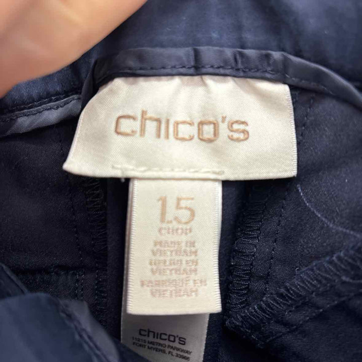 Size M/L Chico's Navy Pants