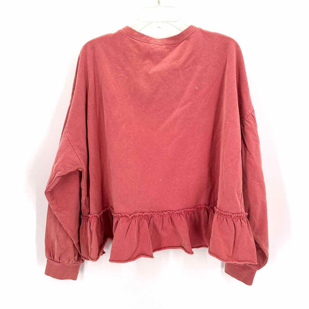 Size L PEACH LOVE Peach Shirt
