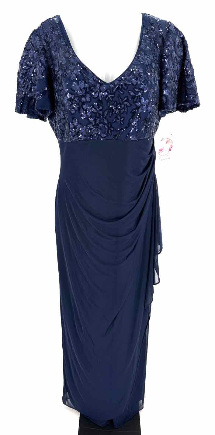 Size 12 ALEX EVENING Navy PROM