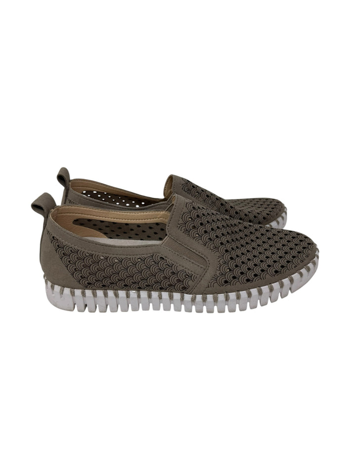 Shoe Size 38 ILSE JACOBSEN Brown Sneakers
