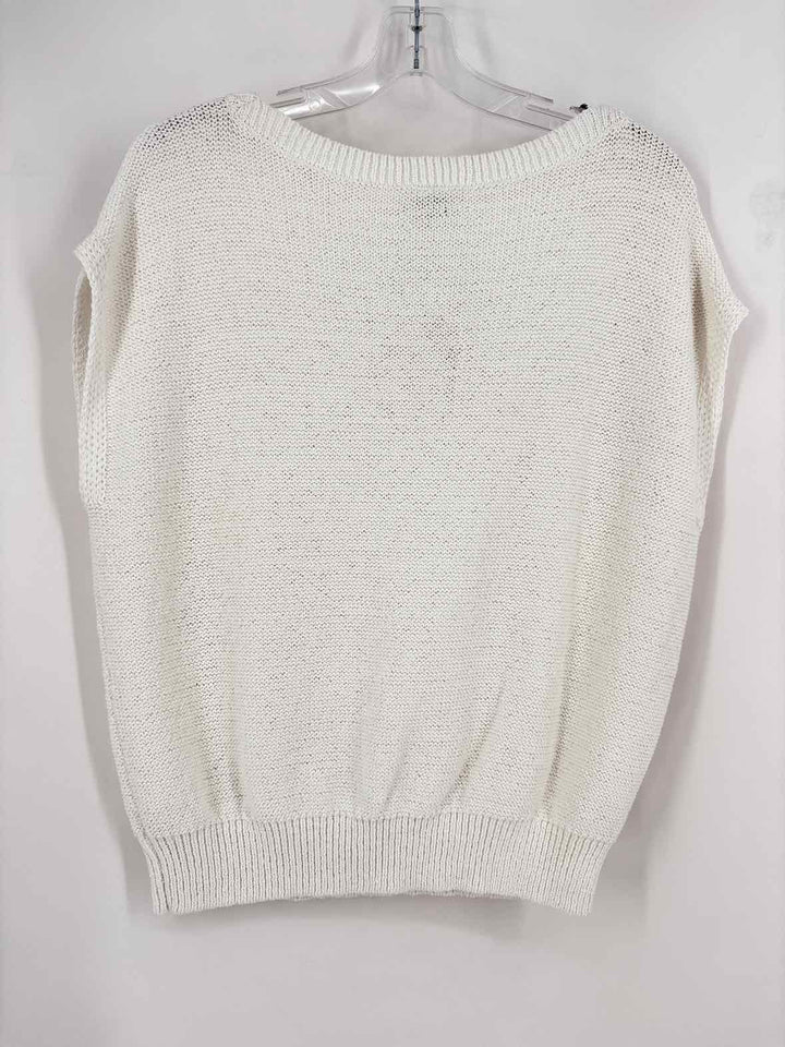 Size M LOFT White Sweater