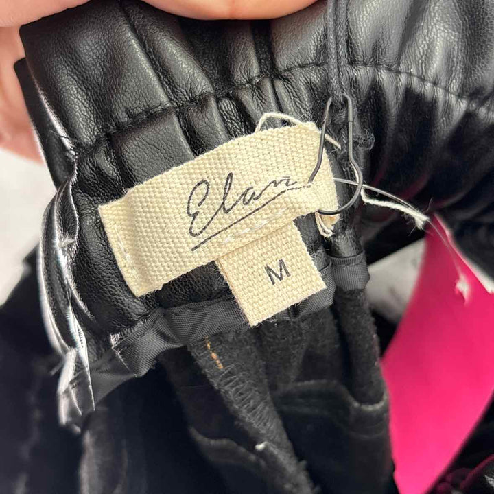 Size M ELAN Black Leather Pants