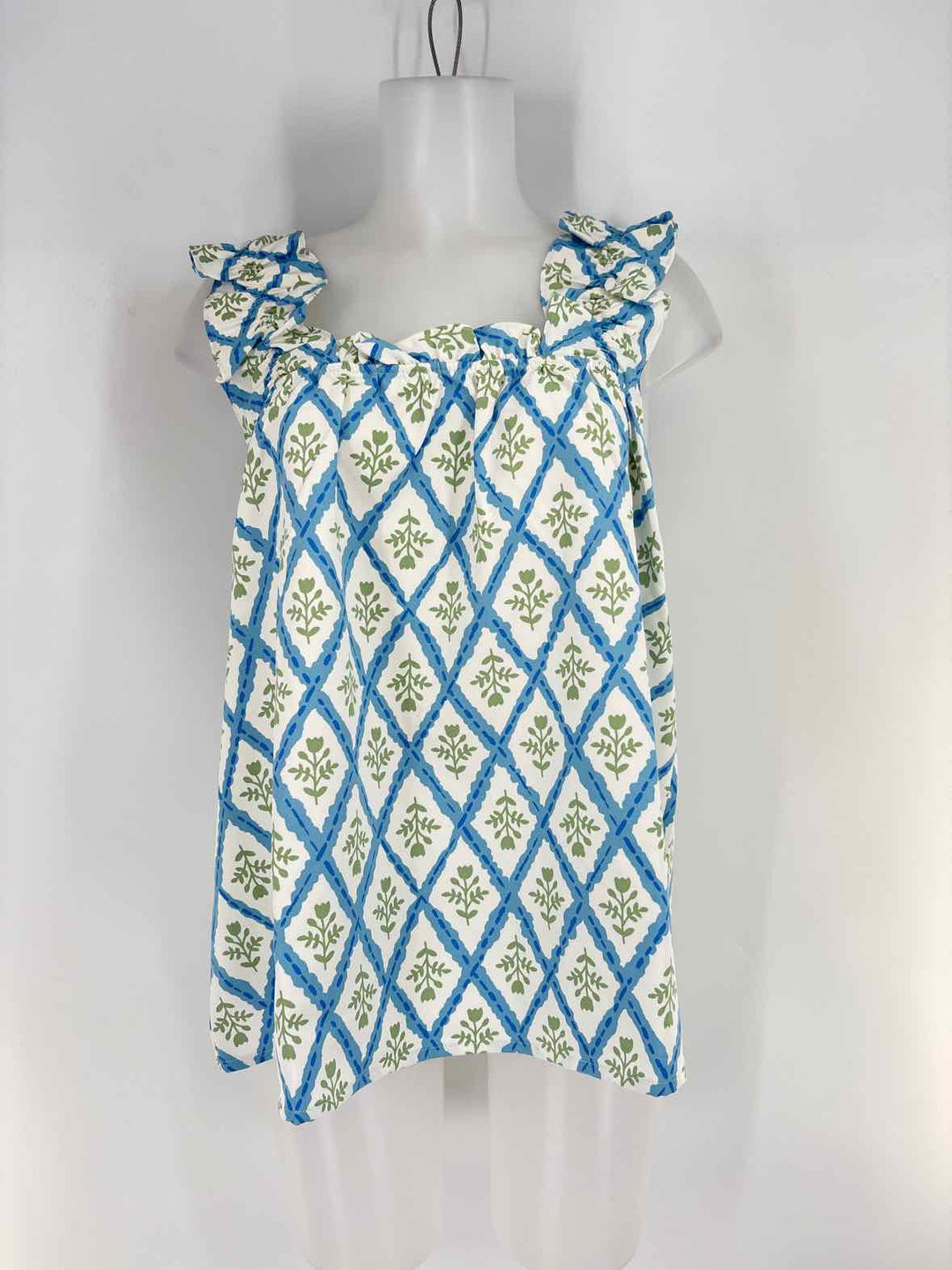 Size M Mud Pie Blue Shirt