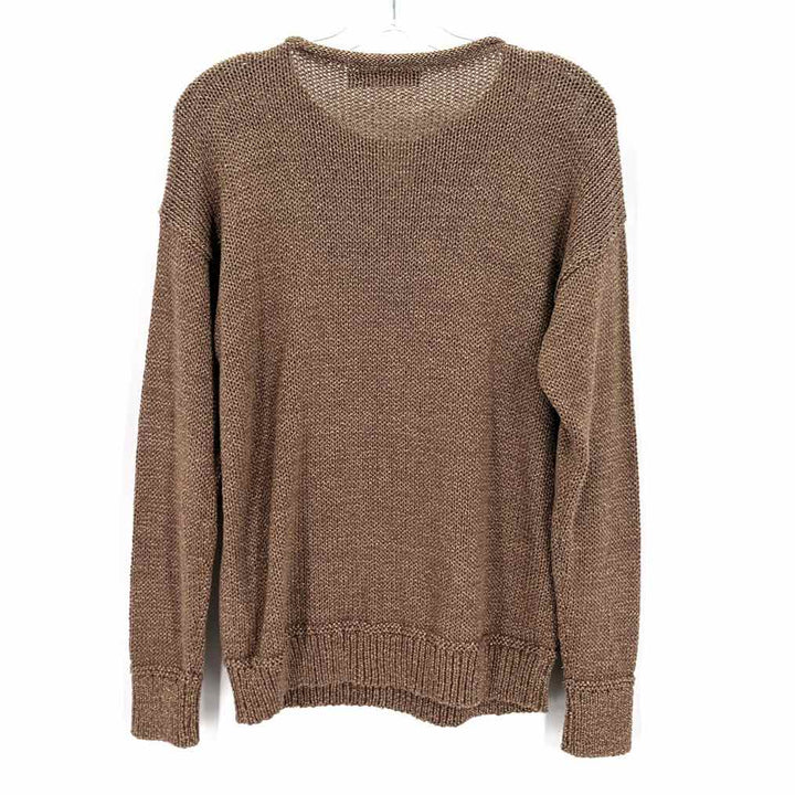 Size L RALPH LAUREN Brown Sweater
