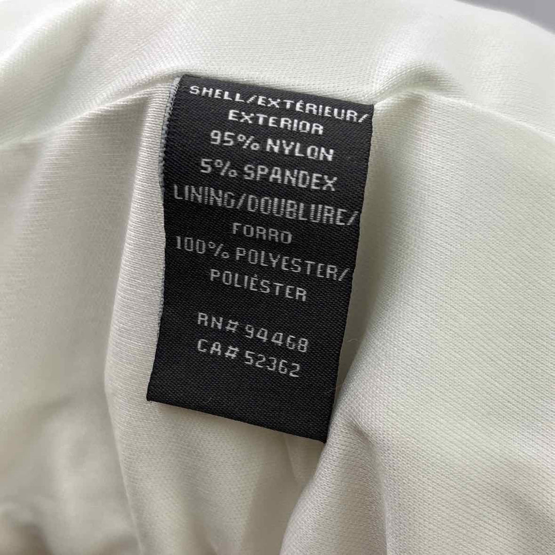 Size 4 VERA WANG Ivory Sequined Dress