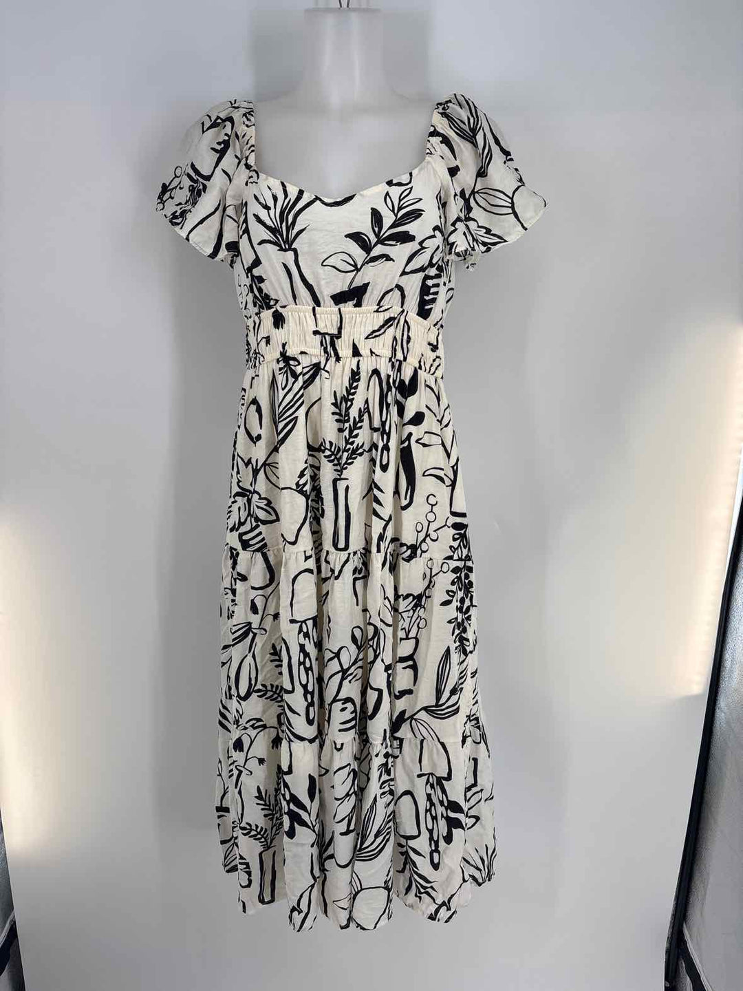 Size L BLU PEPPER Ivory Dress
