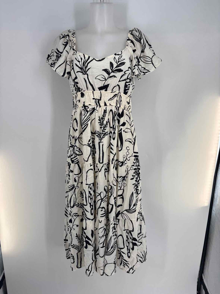 Size L BLU PEPPER Ivory Dress