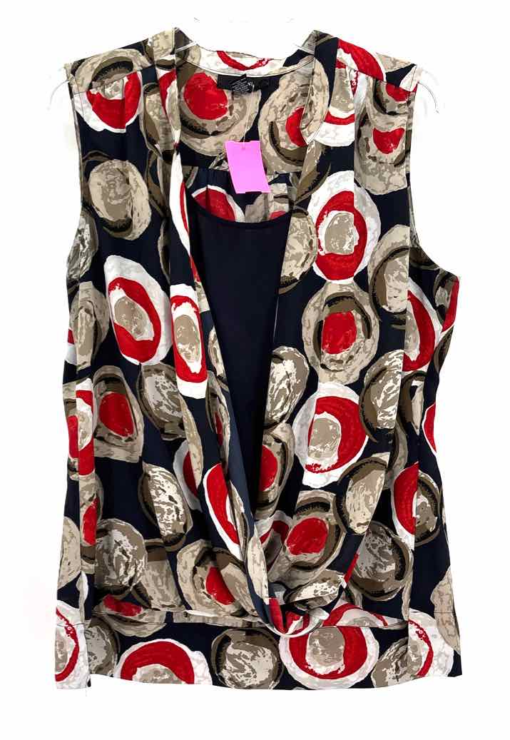 Size M ALFANI Multi-Color Shirt