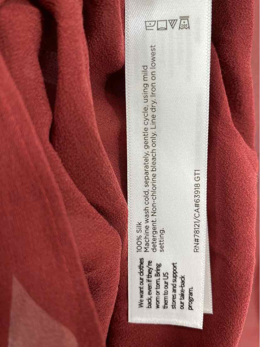 Size XL Eileen Fisher Burgundy Cardigan
