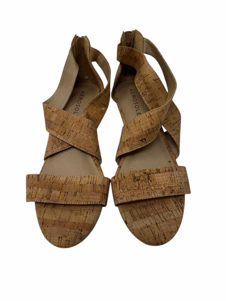 Shoe Size 9.5 AEROSOLES Tan Sandals