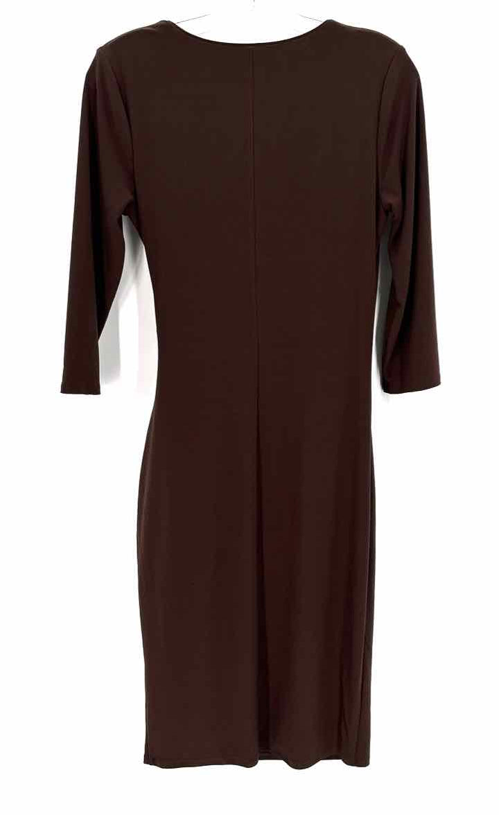 Size S White House Black Market Brown Dress
