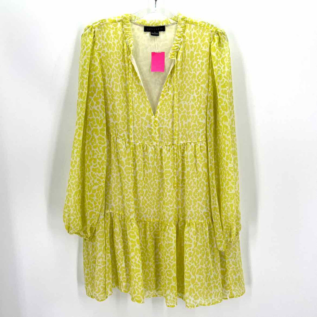 Size 8 Santuary Lime Green Dress