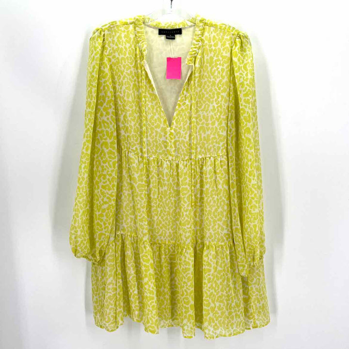 Size 8 Santuary Lime Green Dress