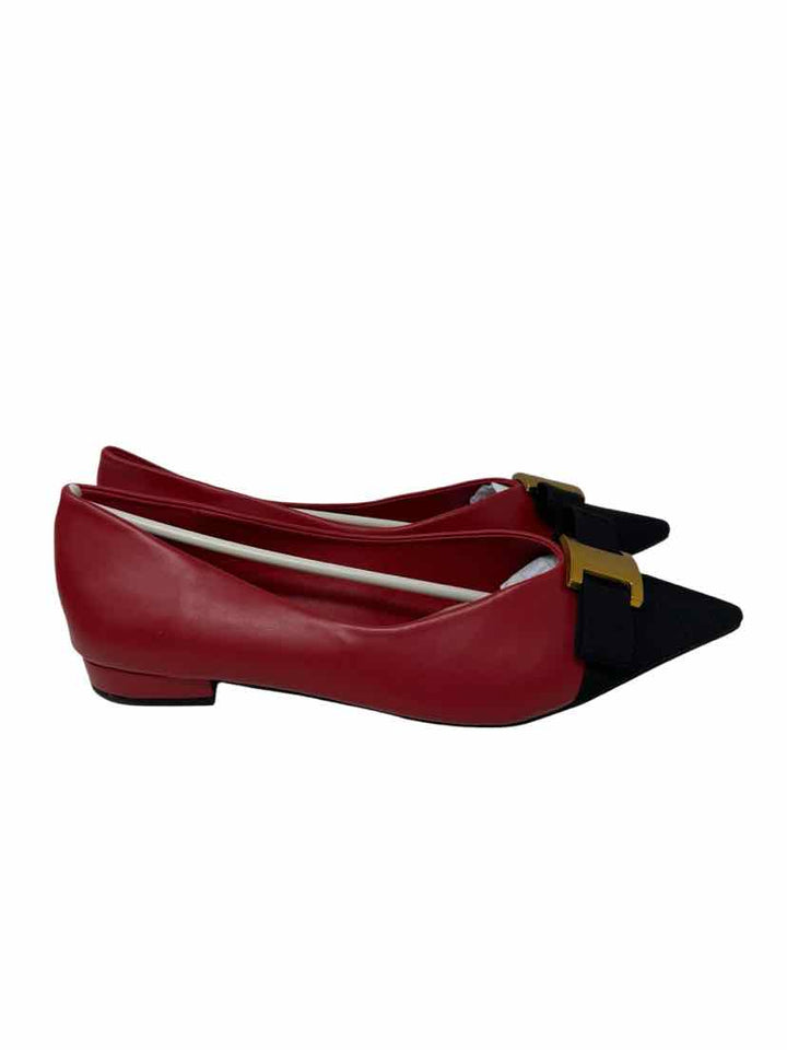 Shoe Size 40 Red Flats
