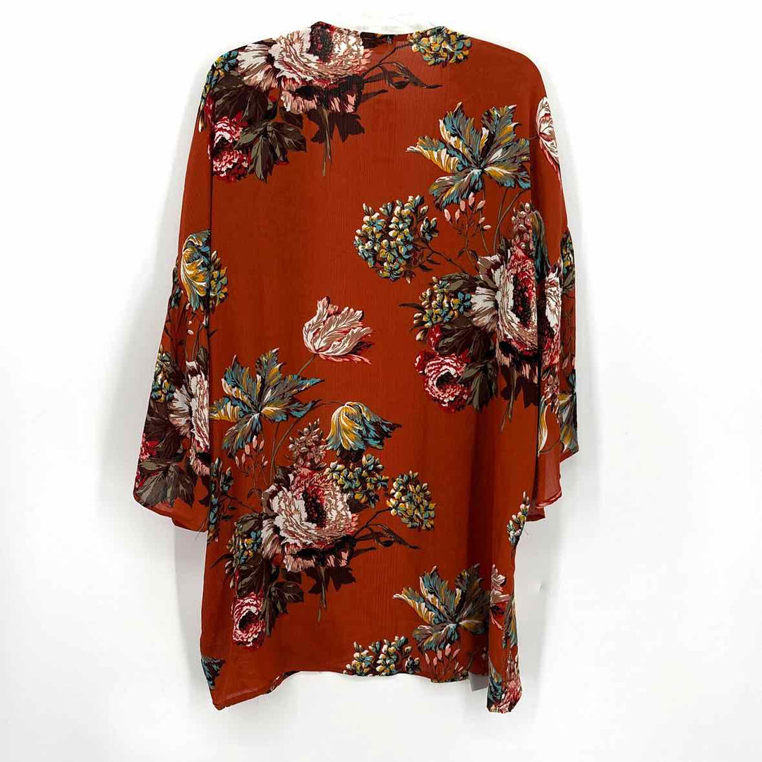 Size M/L Umgee Orange Cardigan