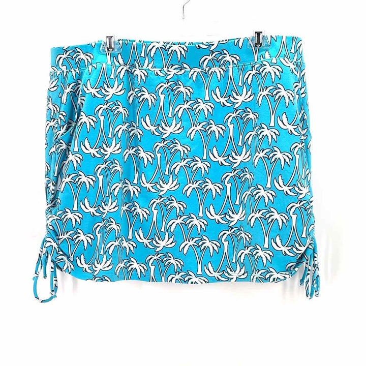 Size XL CROWN & IVY Blue Skirt