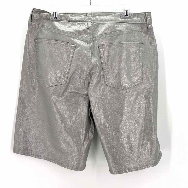 Size 14 GAP Silver Denim Skirt
