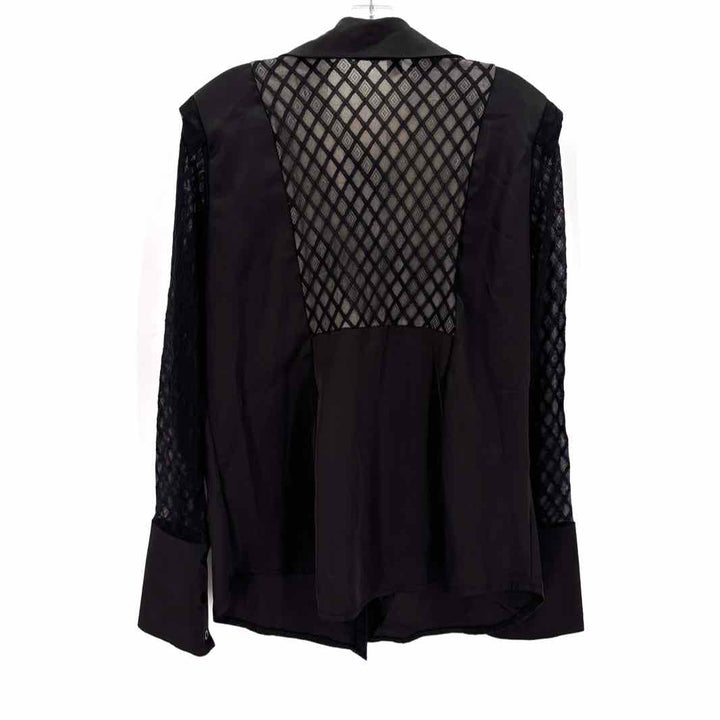 Size L Black Lace Shirt