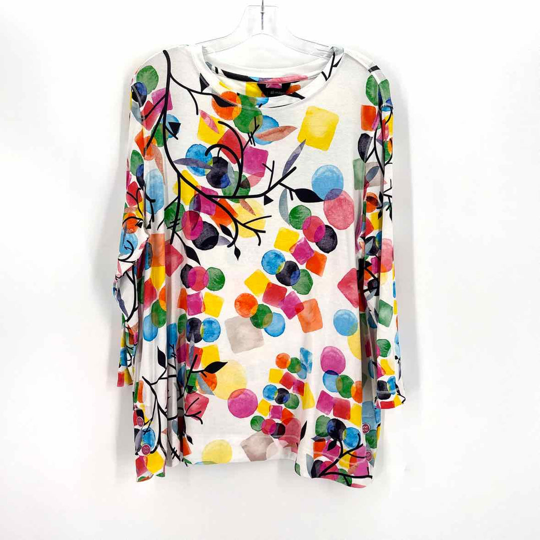 Size XL ALI MILES Multi-Color Knit Shirt