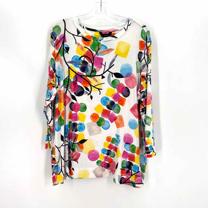 Size XL ALI MILES Multi-Color Knit Shirt