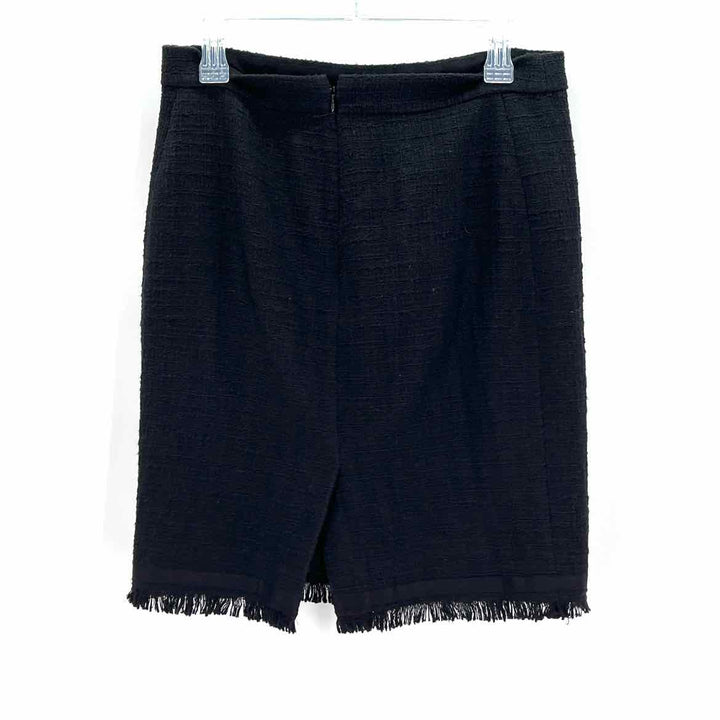 Size 10 J Crew Black Skirt