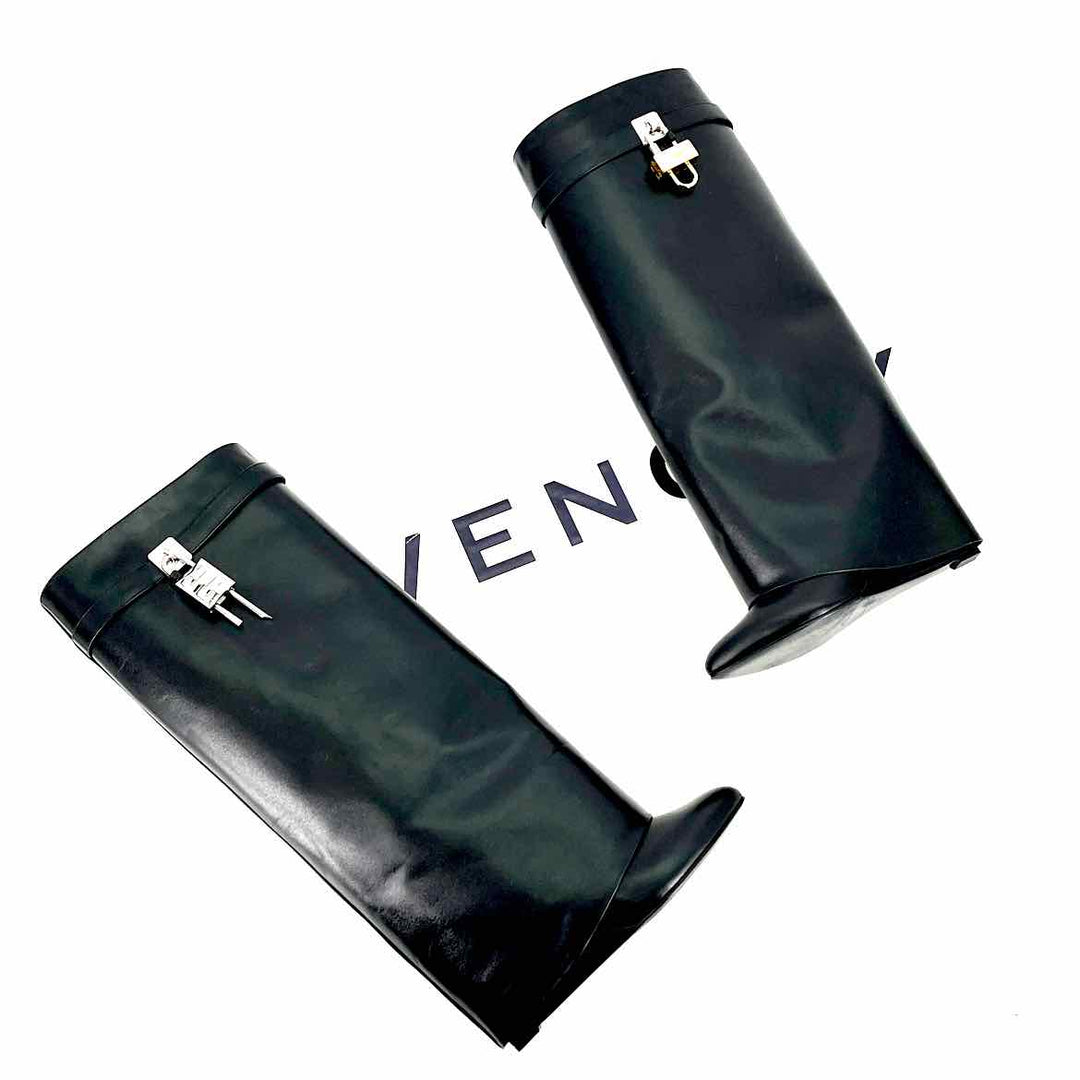 Shoe Size 44 GIVENCHY Black Leather Luxury - Boots