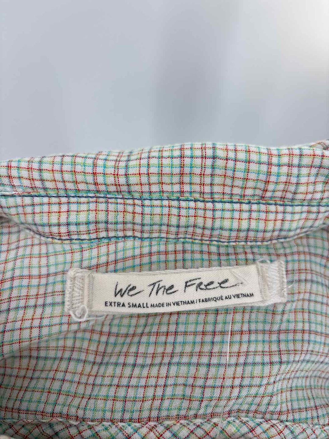 Size XS WE THE FREE Multi-Color Shirt