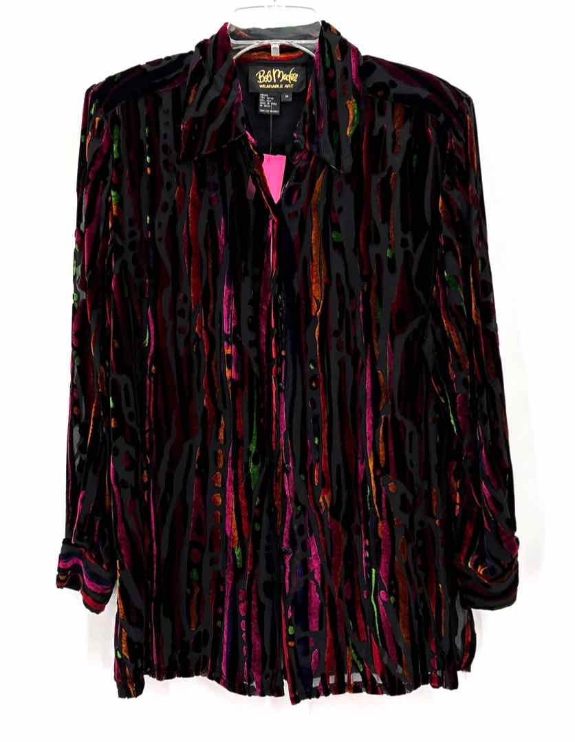 Size M BOB MACKIE Black Shirt