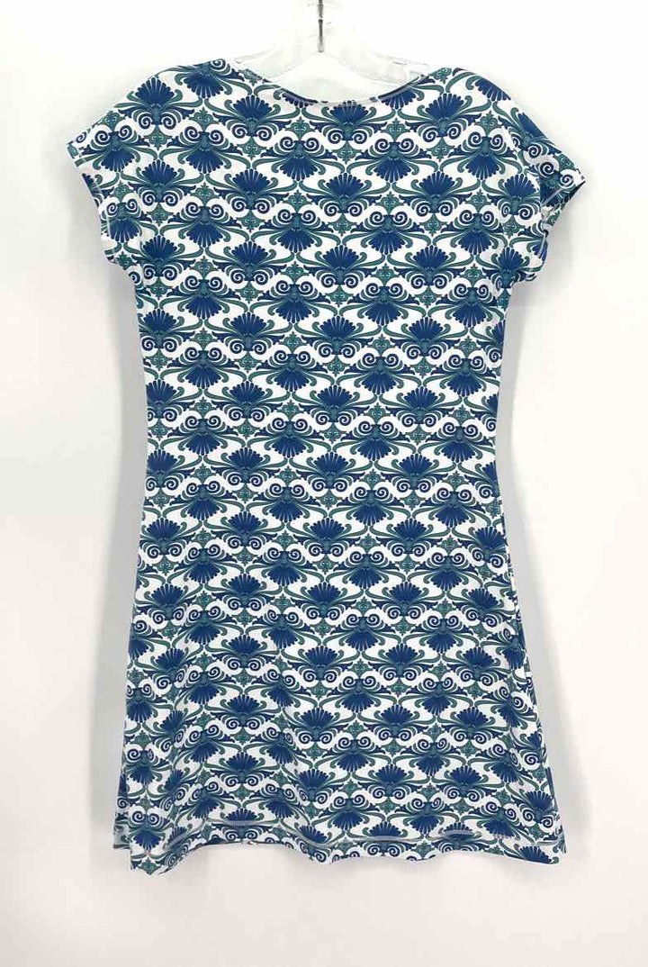 Size S Blue Print Dress