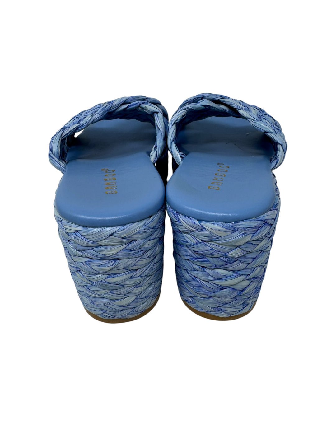 Shoe Size 6.5 BAMBOO Blue Sandals