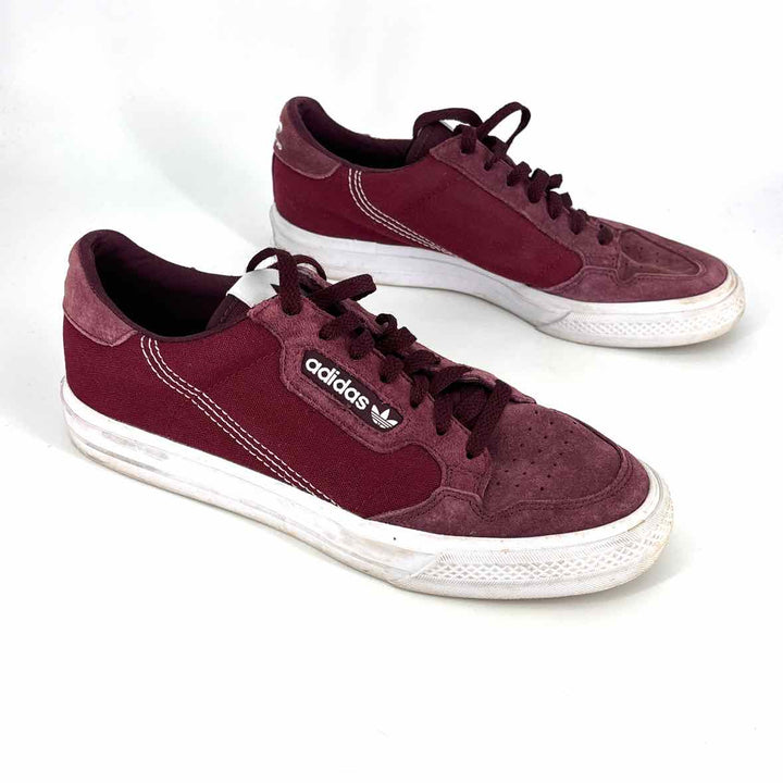 Shoe Size 9.5 Adidas Plum Suede Sneakers