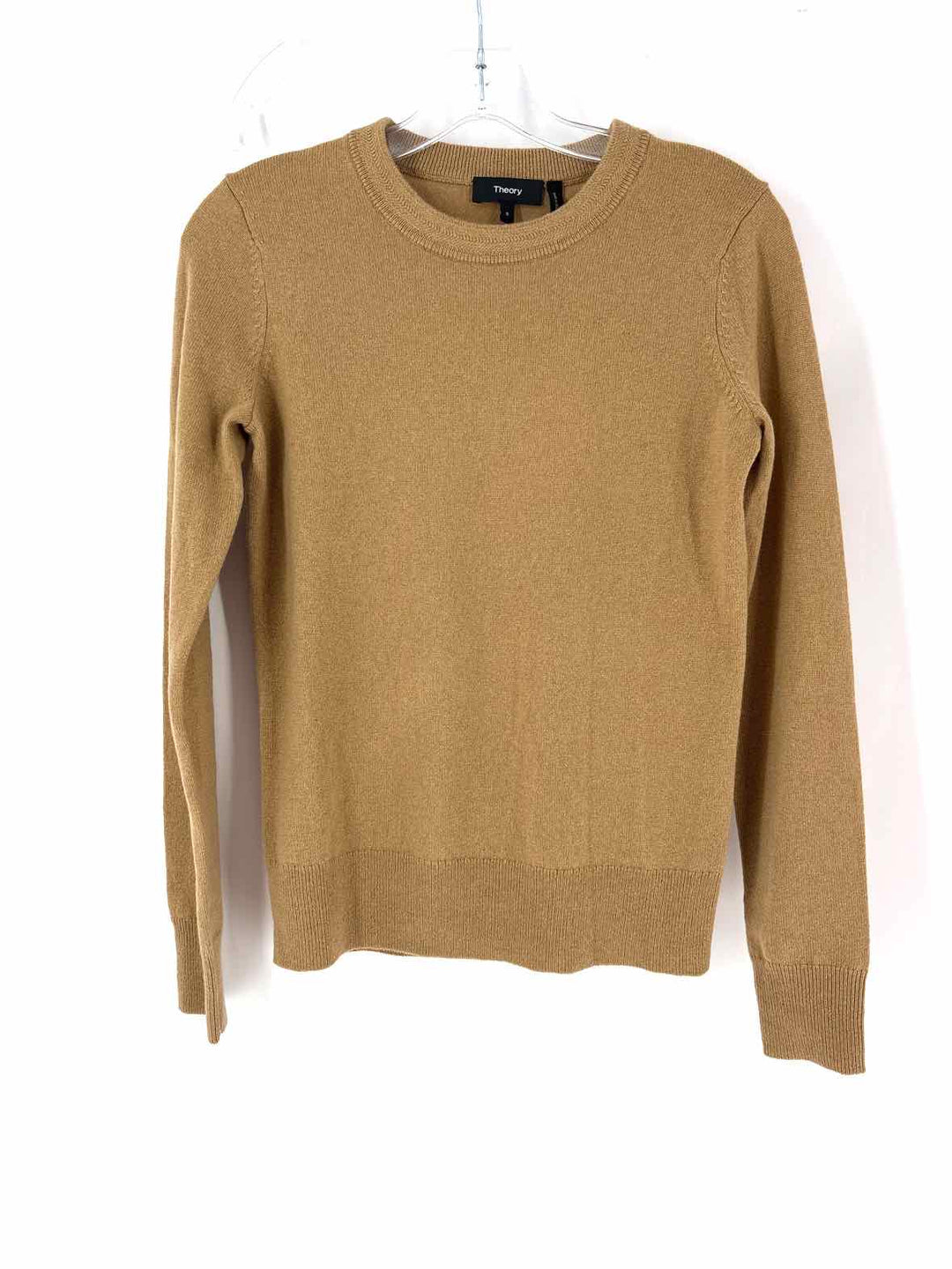 Size S THEORY Camel Cashmere Sweater