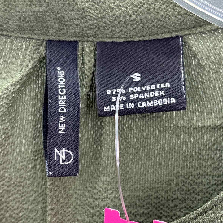 Size S NEW DIRECTION Olive Shirt
