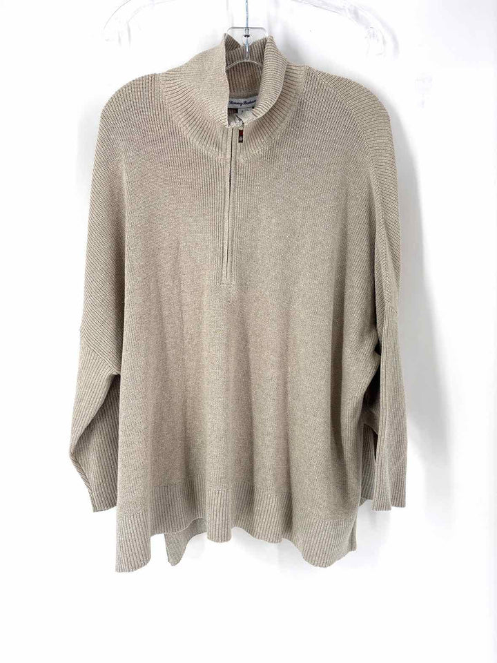 Size L TOMMY BAHAMA Gold Knit Sweater