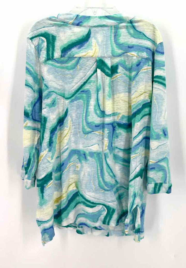 Size L Chico's Blue Shirt
