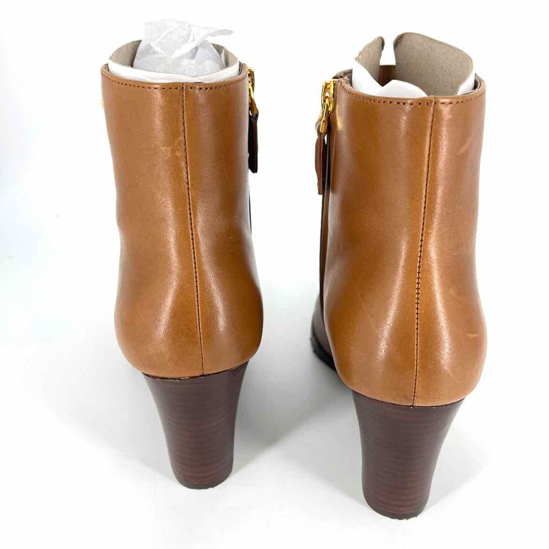 Shoe Size 7.5 RALPH LAUREN Camel Leather Boots