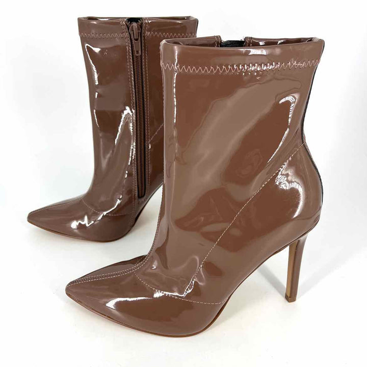 Shoe Size 6.5 Mauve PATENT Boots