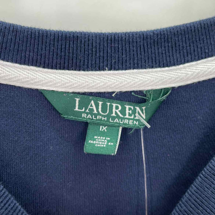 Size 1X RALPH LAUREN Blue Sweater