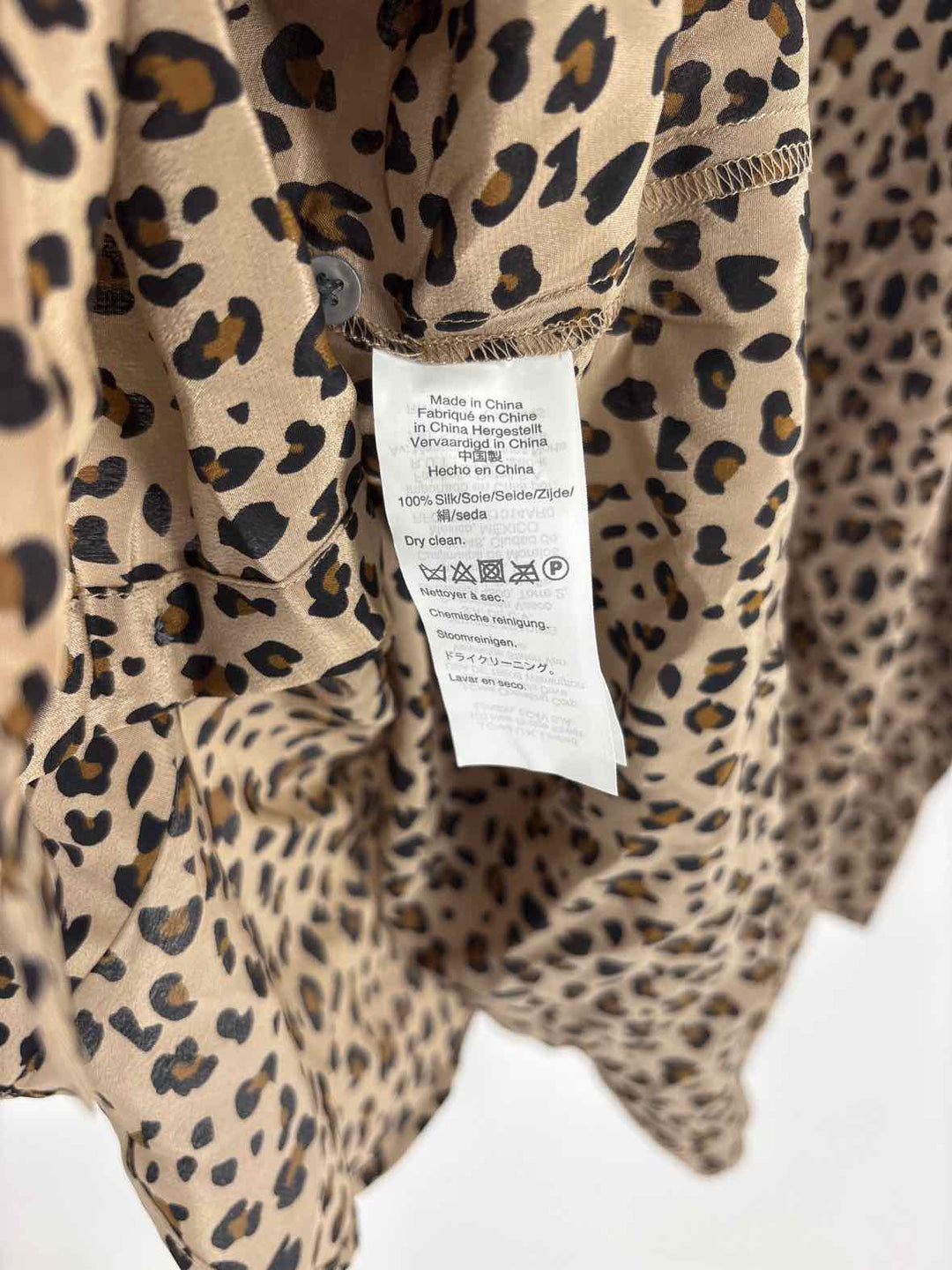 Size 8 J Crew Brown Shirt