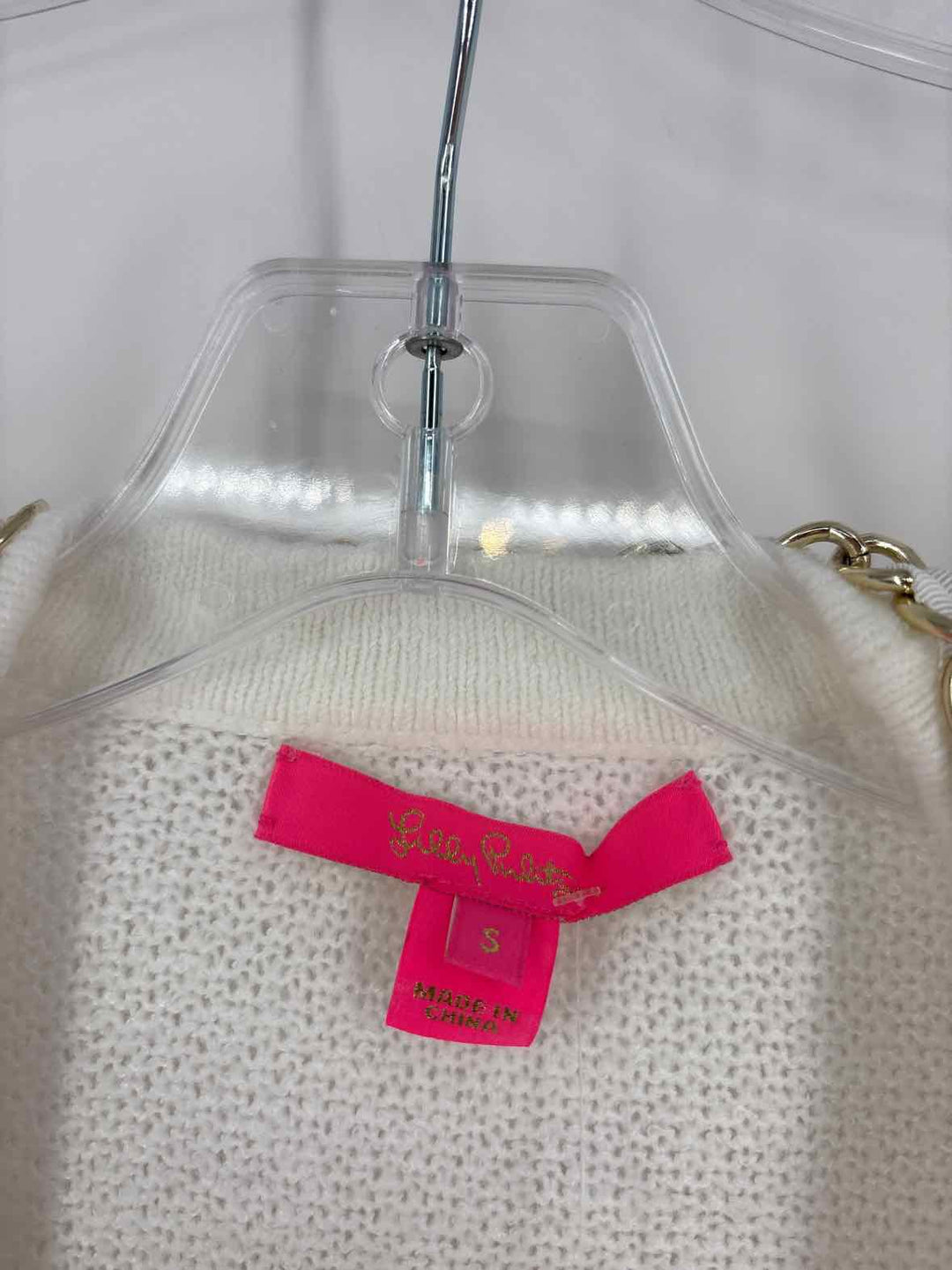Size S Lilly Pulitzer Ivory Cardigan
