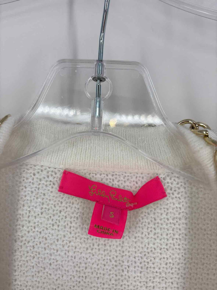 Size S Lilly Pulitzer Ivory Cardigan