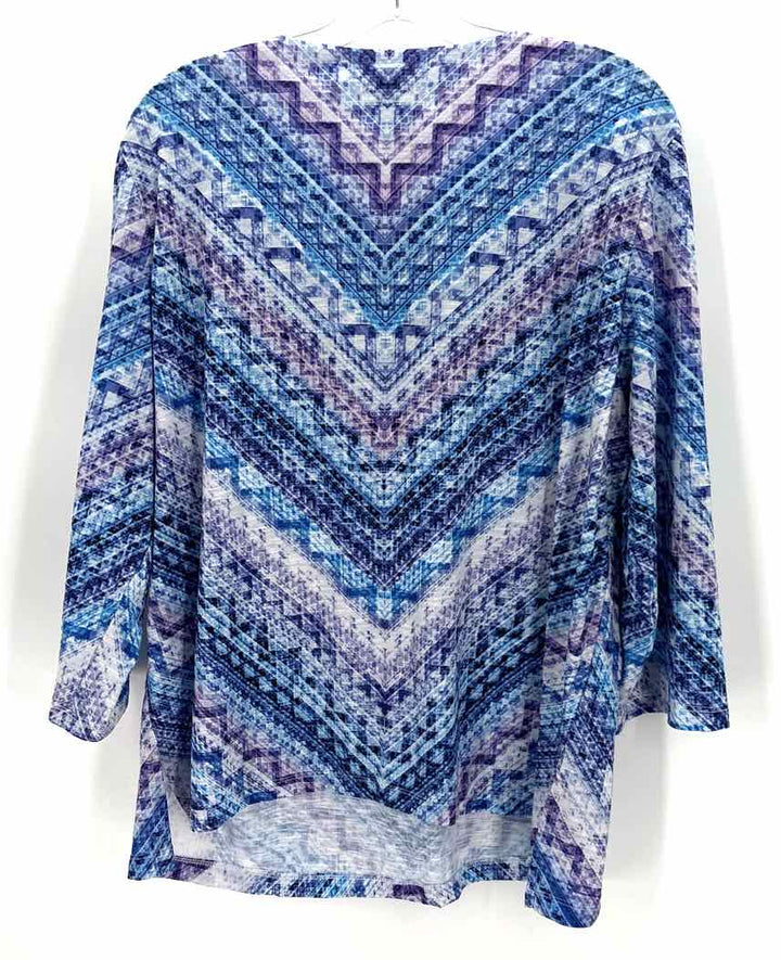 Size XL ALFRED DUNNER Multi-Color Knit Shirt