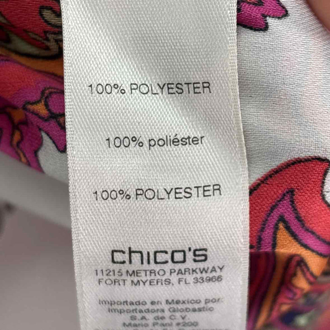 Size XL Chico's Multi-Color Shirt