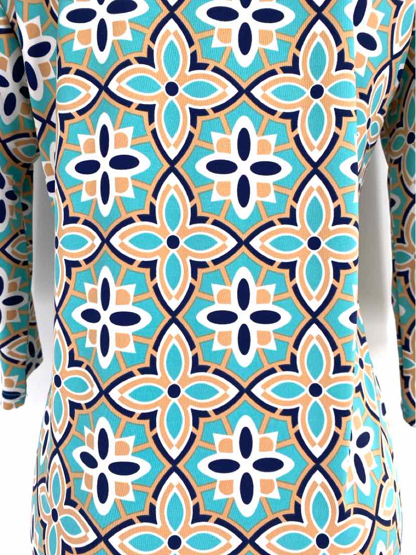 Size L TRACY NEGOSHIAN Teal Dress